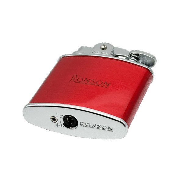 Vžigalnik Ronson 102005 plinski Nostalgia Jet Flame, Red