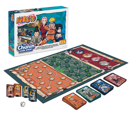 Cartamundi 103052001 Namizna igra Naruto: Chunin testni šprint