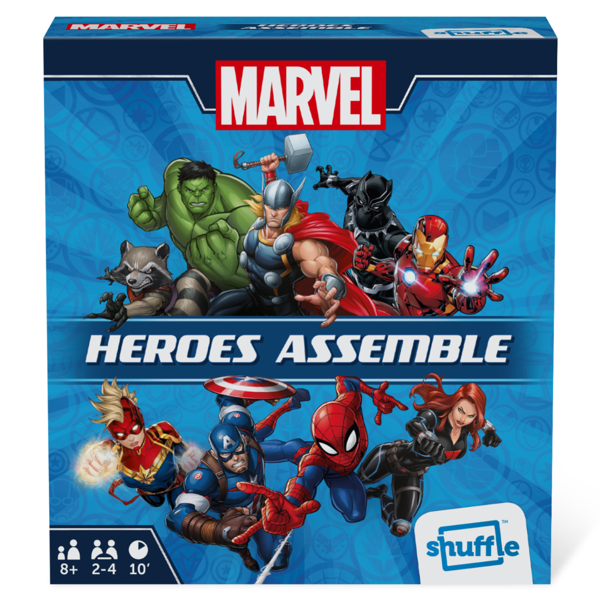 Cartamundi 108684992 Igra s kartami Marvel Heroji, Zbor!