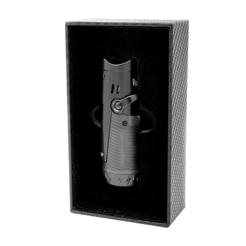Ronson  117002 Vžigalnik plinski Jet Flame Bora siv/črn
