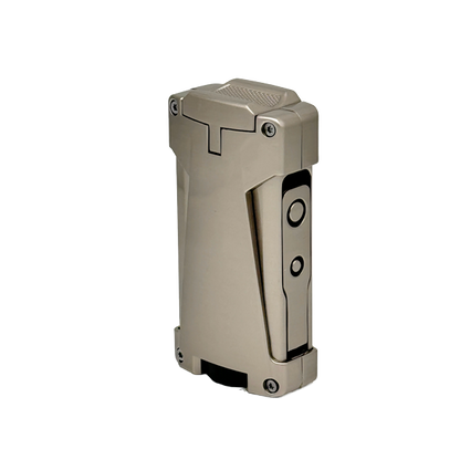 Vžigalnik Ronson 119003 za cigare plinski Jet Flame Hurricane, Grey Satin