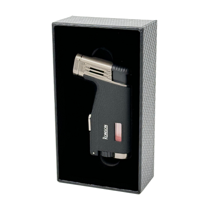 Gorilnik Ronson 120001 plinski Jet Flame Breeze, Black Crackle