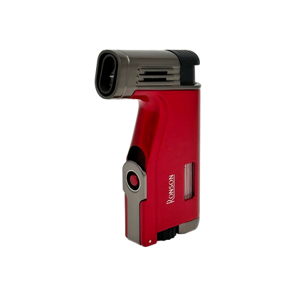 Gorilnik Ronson 120003 plinski Jet Flame Breeze, Red
