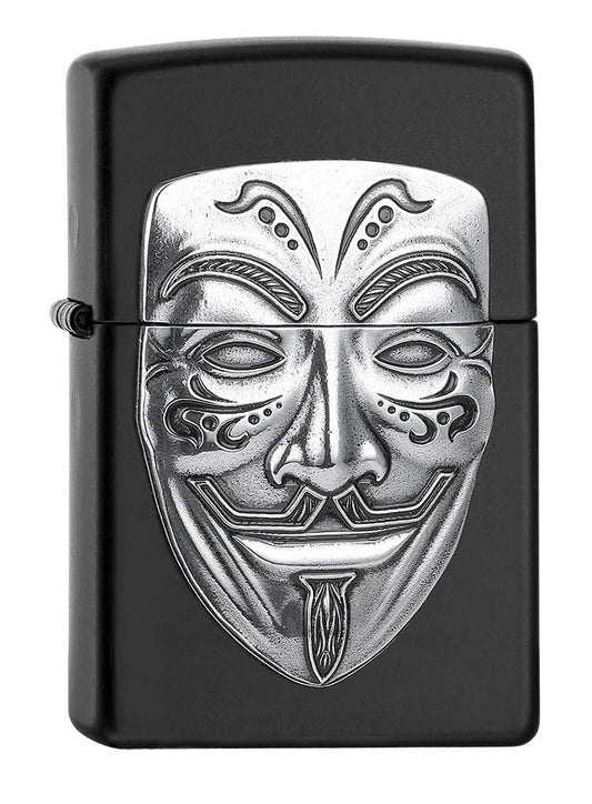 Zippo 2.007.436 vžigalnik Unique Vendetta Mask Emblem
