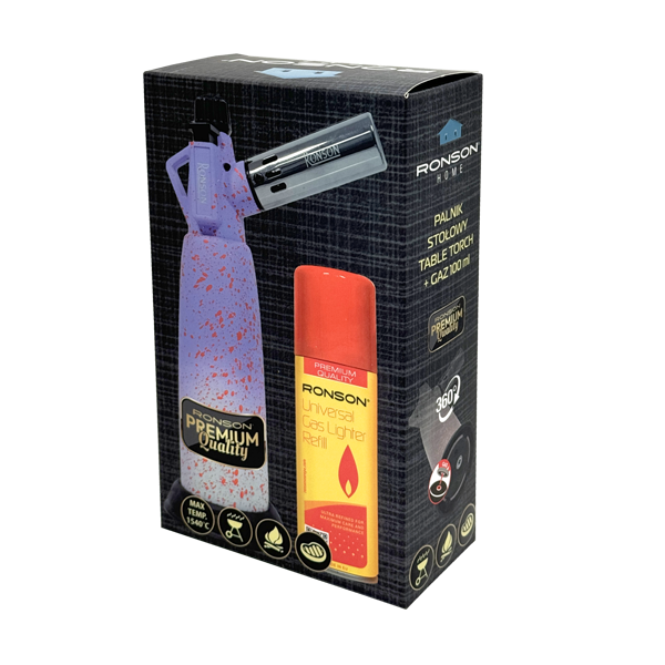 Set Ronson Table Torch RRK 3121 + Plin 100 ml