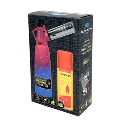 Set Ronson Table Torch RRK 3121 + Plin 100 ml