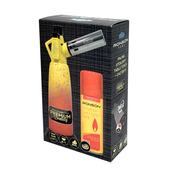 Set Ronson Table Torch RRK 3121 + Plin 100 ml