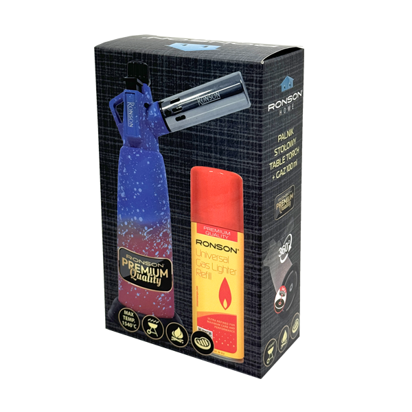 Set Ronson Table Torch RRK 3121 + Plin 100 ml