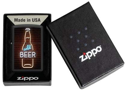 Zippo vžigalnik 46112 Beer Sign