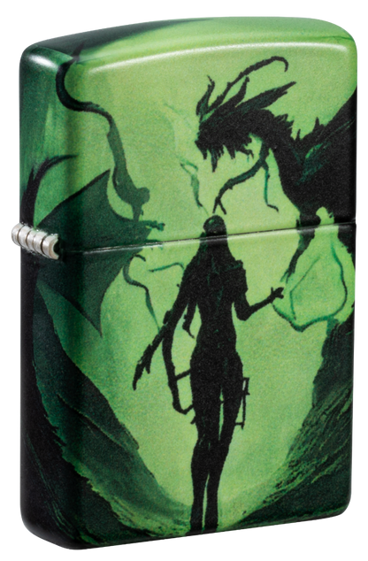 Zippo vžigalnik 46130 Dragon Den, Glow in the Dark