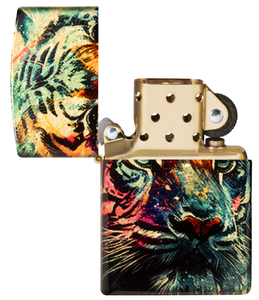 Zippo vžigalnik 46145 Colorful Tiger