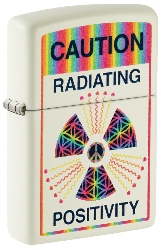 Zippo 46243 vžigalnik Radiating Positivity, Glow in the Dark