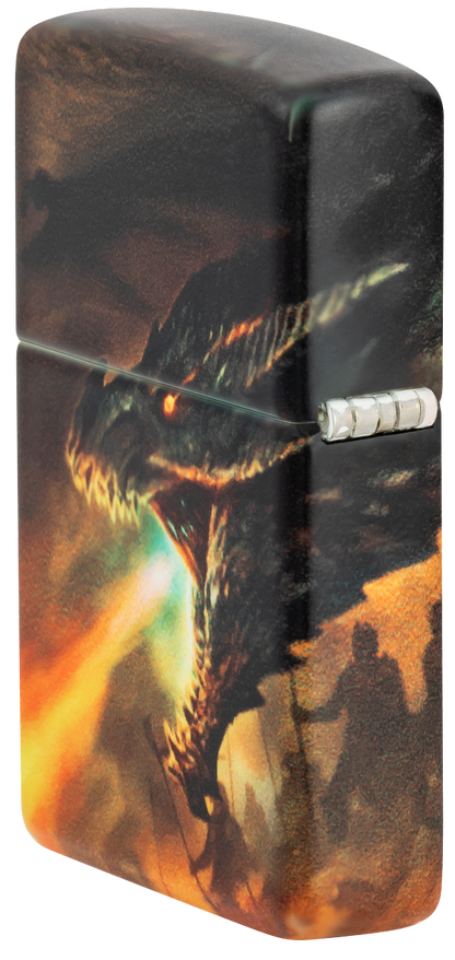 Zippo 46284 vžigalnik Knight vs Dragon, 540 Matte