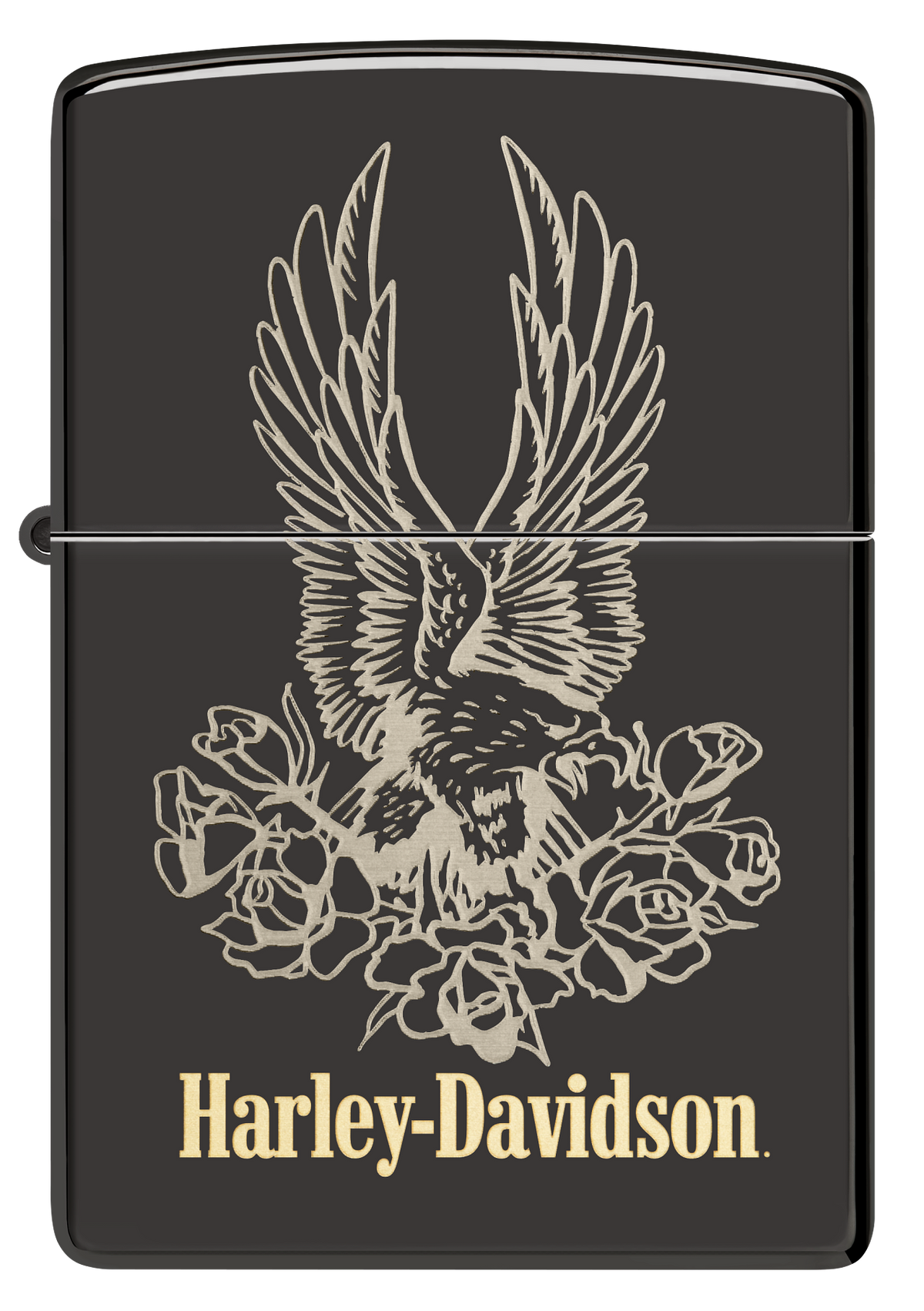 Zippo vžigalnik 46311 Harley-Davidson® Eagle & Roses