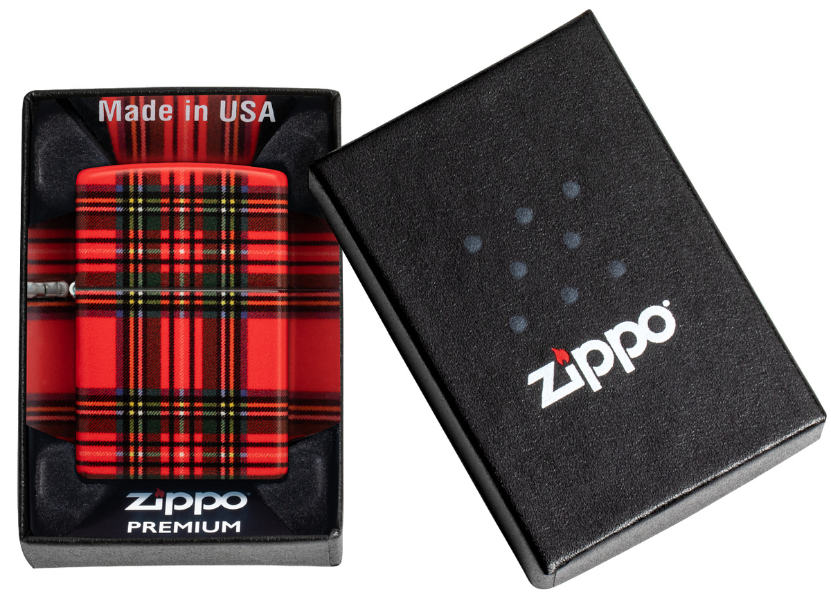 Zippo vžigalnik 46352 Red Plaid
