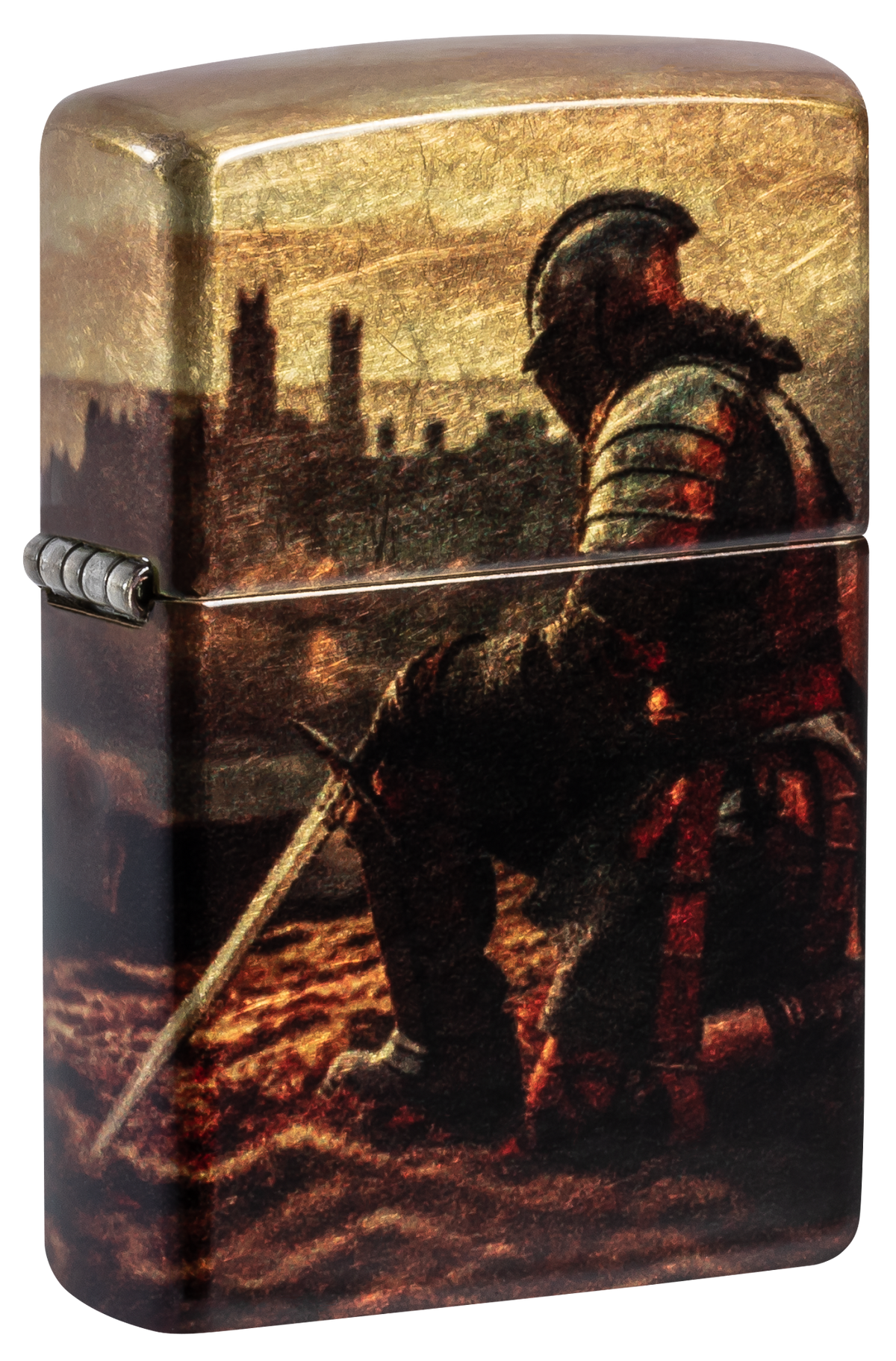 Zippo vžigalnik 46382 Kneeling Knight