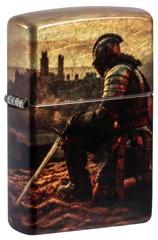 Zippo vžigalnik 46382 Kneeling Knight