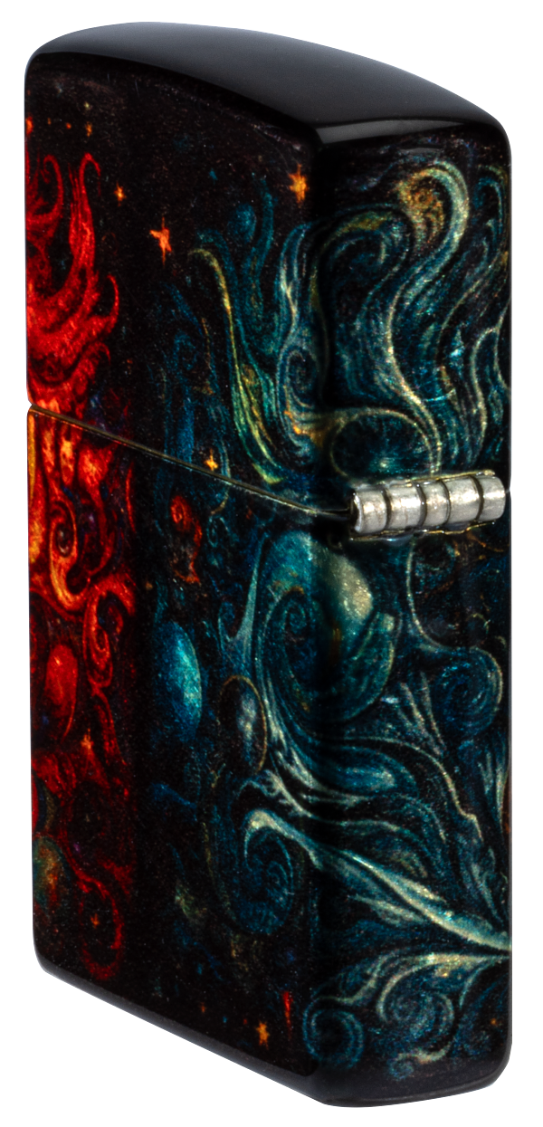 Zippo 46563 vžigalnik Spiritual Sun and Moon, 540 Tumbled Brass