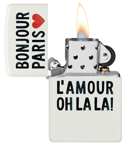 Zippo 60.007.413 vžigalnik Bonjour Paris