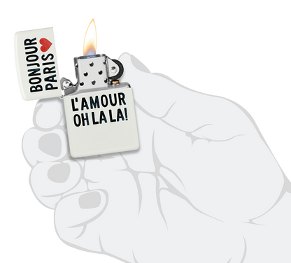 Zippo 60.007.413 vžigalnik Bonjour Paris