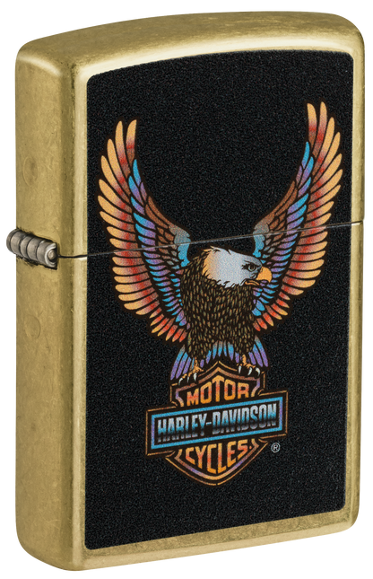 Zippo vžigalnik 46678 Harley-Davidson® Colorful Eagle