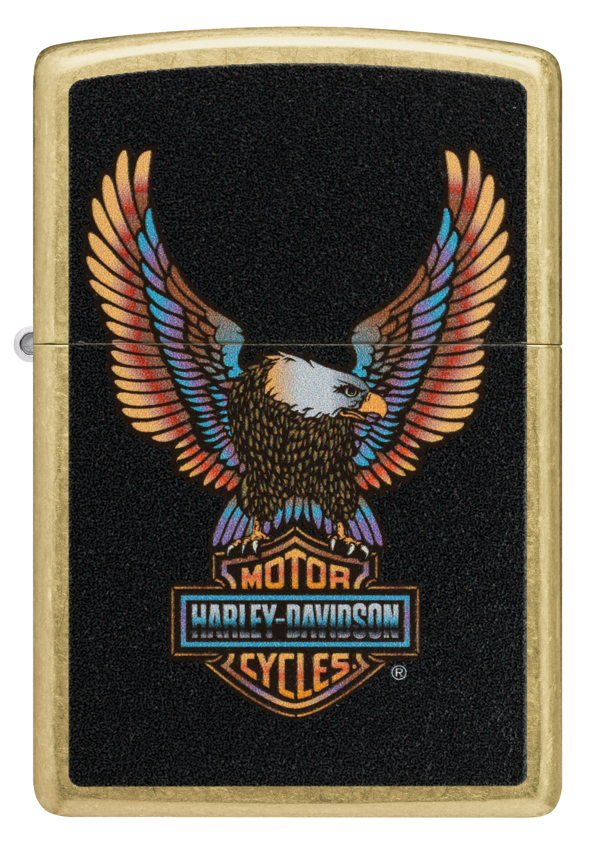 Zippo vžigalnik 46678 Harley-Davidson® Colorful Eagle