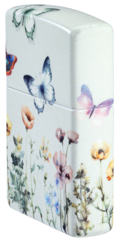 Zippo 46703 vžigalnik Flower Field & Butterflies, Glow in the Dark