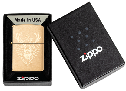 Zippo 60.007.502 vžigalnik Geometric Deer
