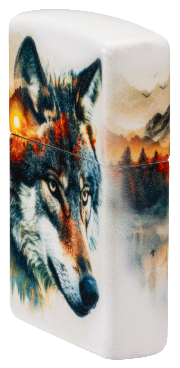 Zippo 60.007.507 vžigalnik Watercolor Wolf
