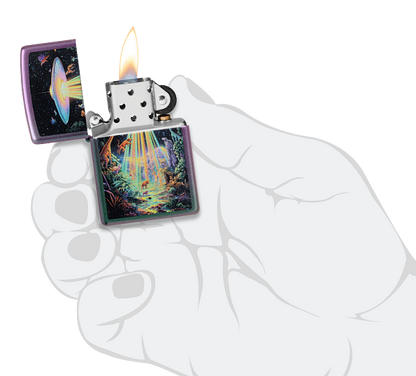 Zippo 46941 vžigalnik Alien Abduction