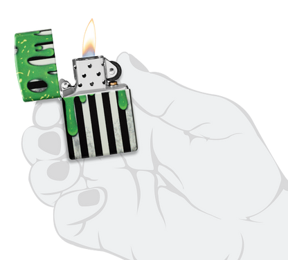 Zippo 46950 vžigalnik Beetlejuice Inspired Slime