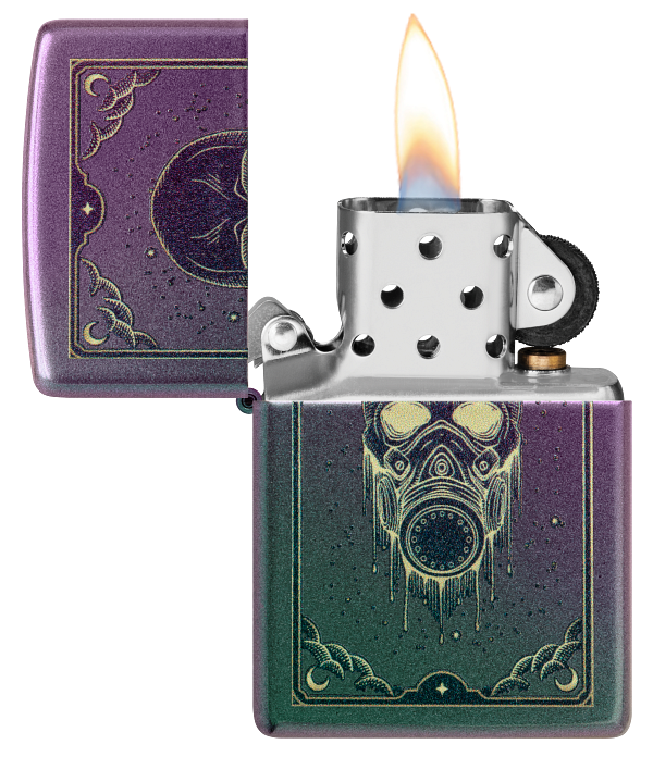 Zippo 46953 vžigalnik Dark Gas Mask