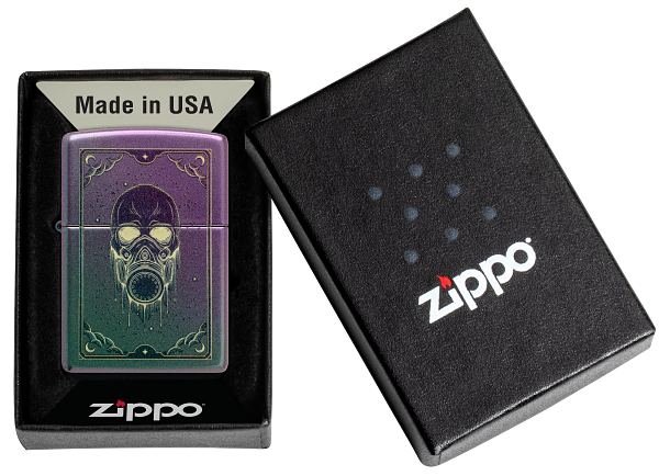 Zippo 46953 vžigalnik Dark Gas Mask
