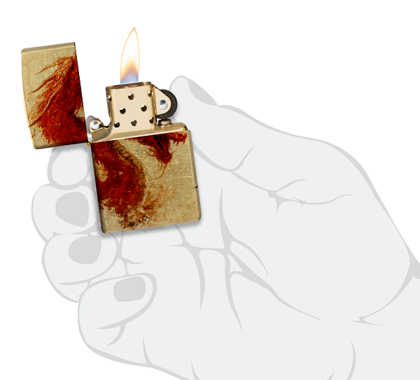 Zippo 60.007.647 vžigalnik Samurai vs Asian Dragon