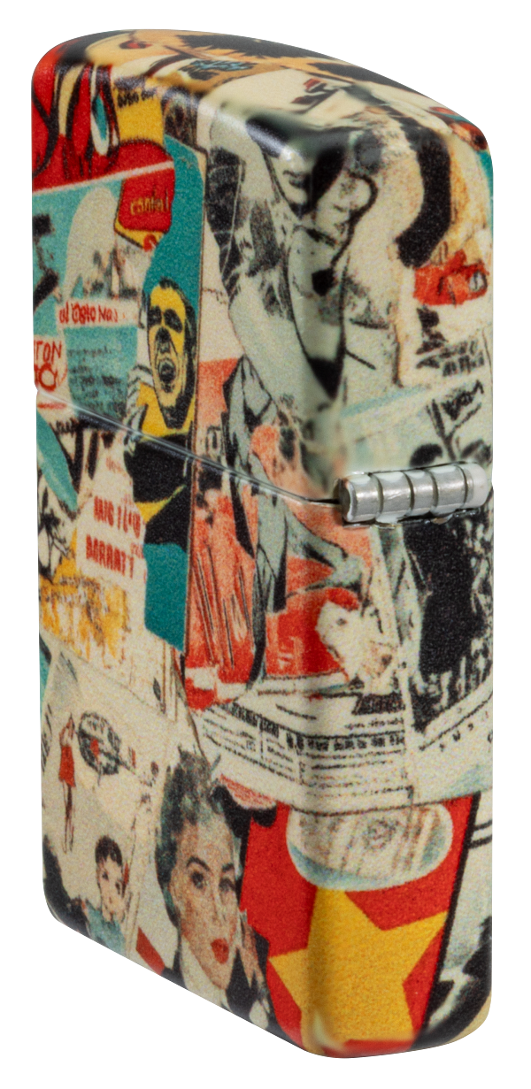 Zippo 60.007.652 vžigalnik Vintage Comic Collage