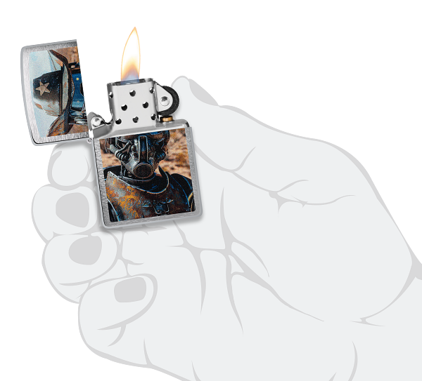 Zippo 60.007.656 vžigalnik Cowboy Robot