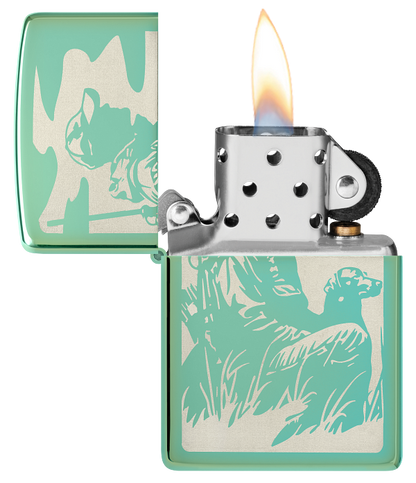Zippo 60.007.663 vžigalnik Hunter& His Dog