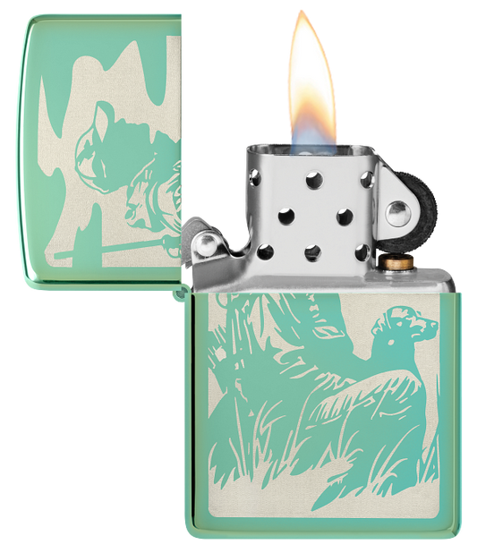 Zippo 60.007.663 vžigalnik Hunter& His Dog