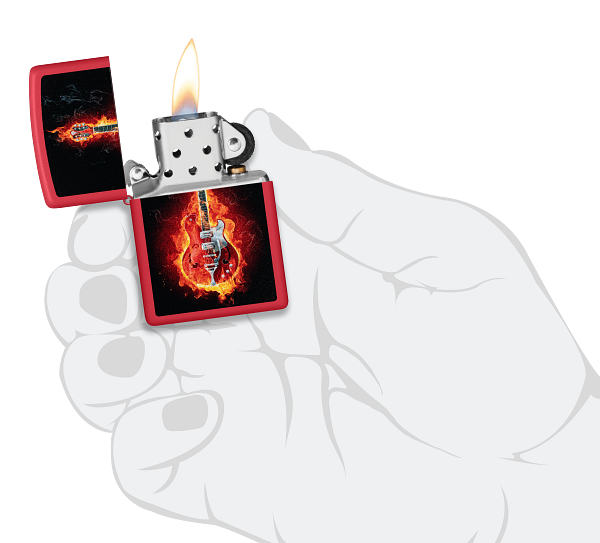 Zippo 60.007.670 vžigalnik Lit Guitar