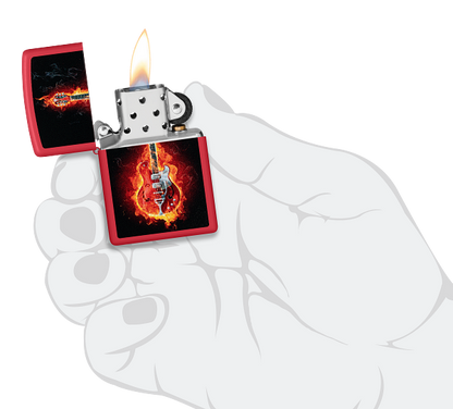 Zippo 60.007.670 vžigalnik Lit Guitar
