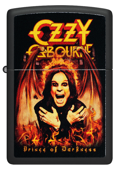 Zippo 47082 vžigalnik Ozzy Osbourne, Black Matte