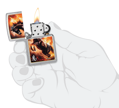 Zippo 47105 vžigalnik Fire Horse by Mazzi