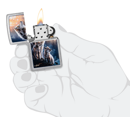Zippo 47106 vžigalnik Wolf Pack by Mazzi