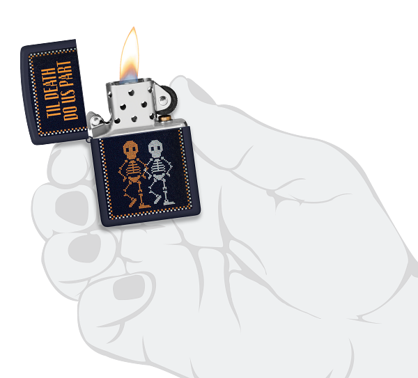 Zippo 47119 vžigalnik Till Death Do Us Part