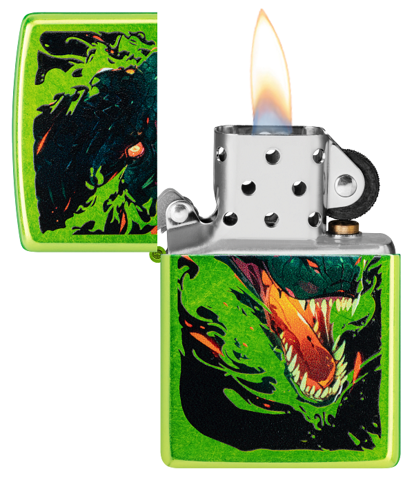 Zippo 47133 vžigalnik Green Dragon