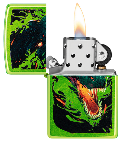 Zippo 47133 vžigalnik Green Dragon