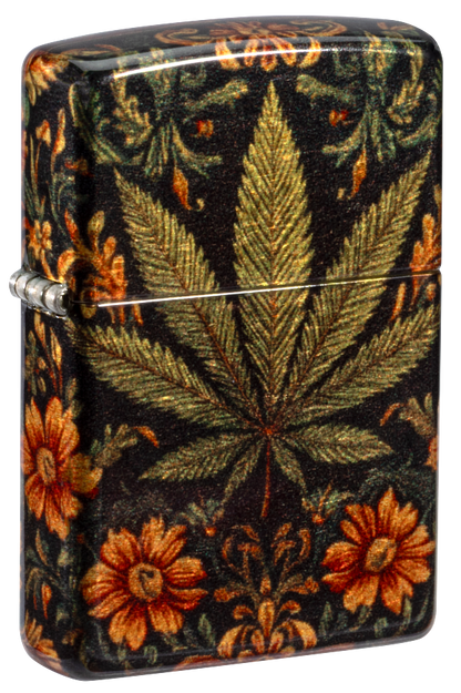 Zippo 47139 vžigalnik Cannabis Leaf and Flowers