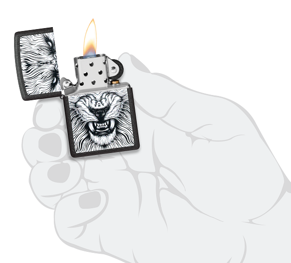 Zippo 47144 vžigalnik Fierce Lion