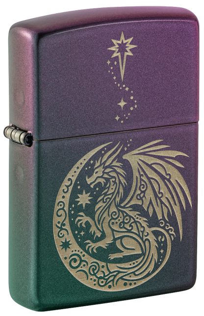 Zippo vžigalnik 47151 Fantasy Dragon and Crescent Moon