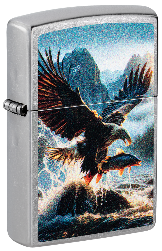 Zippo 47188 vžigalnik Eagle and Fish